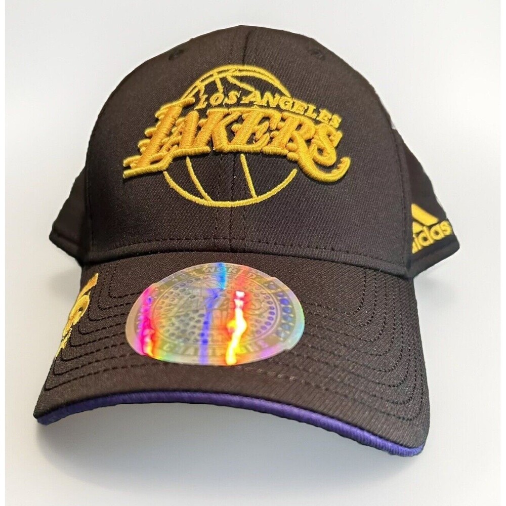 NBA Los Angeles Lakers Adidas Special Edition 16x World Champions RARE Hat Cap